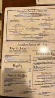 Kenilworth Diner menu