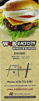 Wnb Factory Wings Burger Highway 5 food