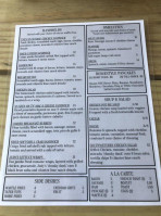 Redhead Bay Cafe menu