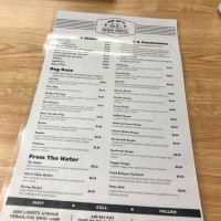Main Street Soda Grill menu