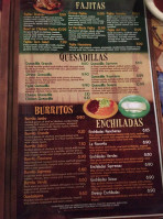 Agave El Mexican menu