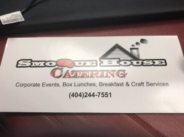 Smoque House Catering Grill menu