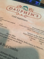 Dauphin's Casual Fine-dining menu