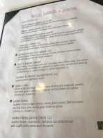 Cafe Zack menu