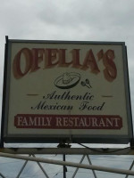 Ofelia's Mexican menu