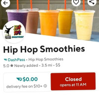 Hip Hop Smoothies food