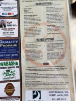 Silverstar Saloon And Grill menu