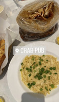 Crab Pub food