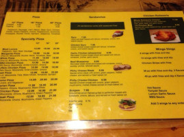 Cactus Jack's menu