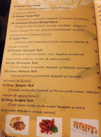 Sushi Tri menu