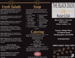 Black Duck Market Deli menu