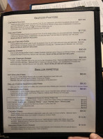 The Forester Pub Grill menu