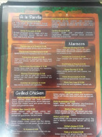 El Rincon Azteca Mexican menu