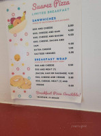 Galloway's Pizza And Breakfast menu