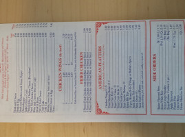 Eastern Carry-out menu