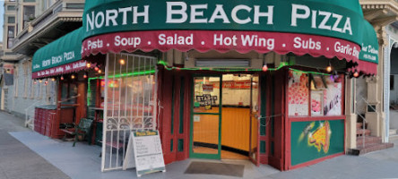 North Beach Pizza inside