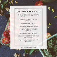 Uptown Bar & Grill food