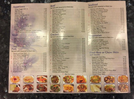 Asian Blossom Restaurant menu