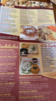 La Terraza Mexican Grill And Seafood menu