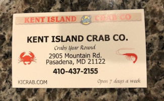 Kent Island Crab Co food