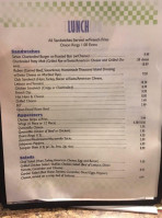 M&m Reno Creek Cafe menu