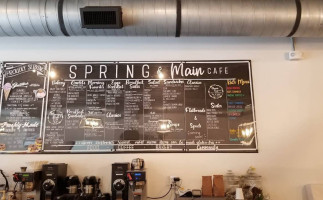 Spring And Main Cafe food