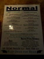 Normal menu