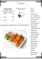 Kosy Wings Daiquiri Factory food