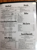 La Michoacana Mexican Grill menu