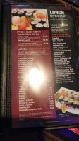 Sake Bomb Japanese Steakhouse menu