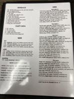 The Urban Craft Eatery menu