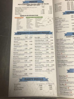 Stella Pizzeria menu