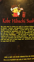 Kobe Hibachi Sushi food