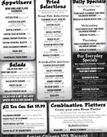 Pier 51 Seafood menu