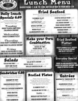 Pier 51 Seafood menu