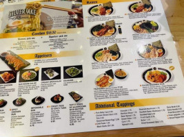 Silverlake Ramen menu