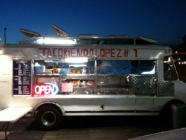 Tortas Lopez (taco Truck) food