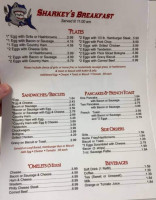 The Old Sharkeys Grill menu