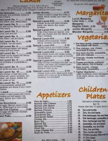 El Rancho Grande menu