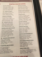 Casa Fiesta Mexican Grill menu