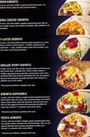 Taco John's menu