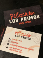 Pellizcadas Los Primos menu