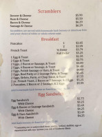 Two Brothers menu