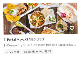 El Portal Maya food
