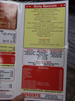 Troutman's -b-q Pit menu