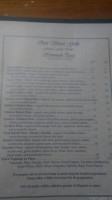 Court Street Grille menu