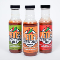 Pete's Perfect Sauce food