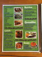 Taqueria Lupita's menu