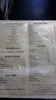 Cotton's Seafood menu