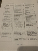 1751 Sea And menu